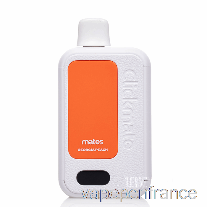 7 Daze Clickmate 15000 Kit Jetable Stylo Vape Pêche De Géorgie